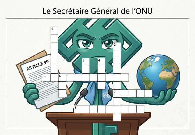Mots-croises Secretaire General de l'ONU