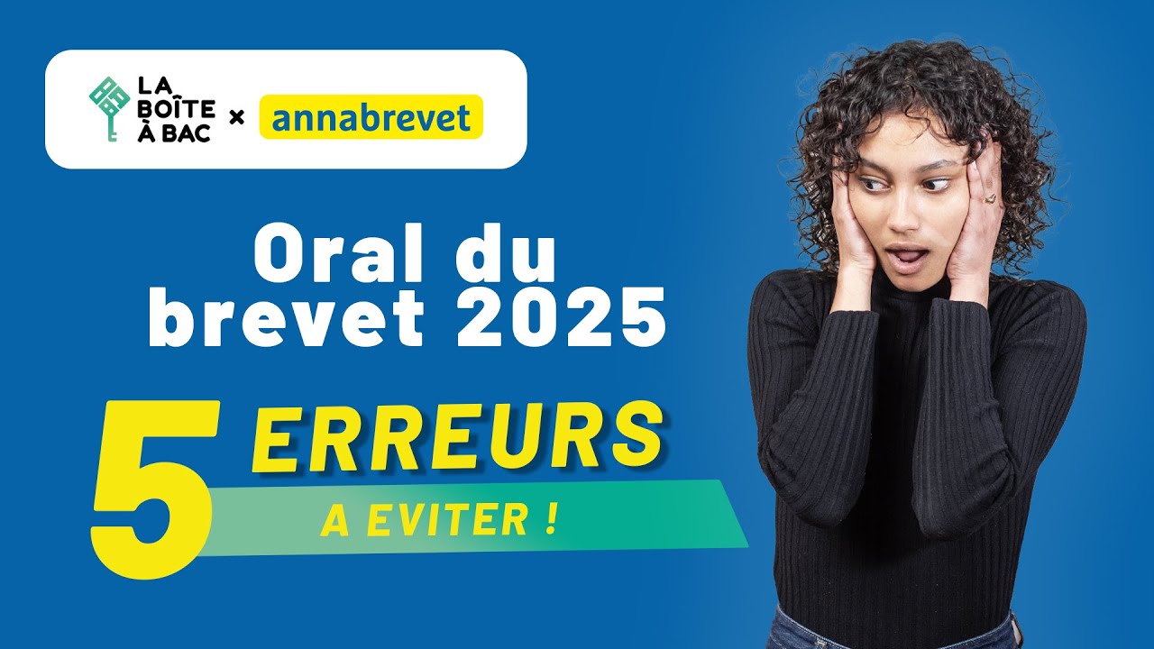 Oral du brevet : 5 erreurs à éviter devant le jury et comment les corriger